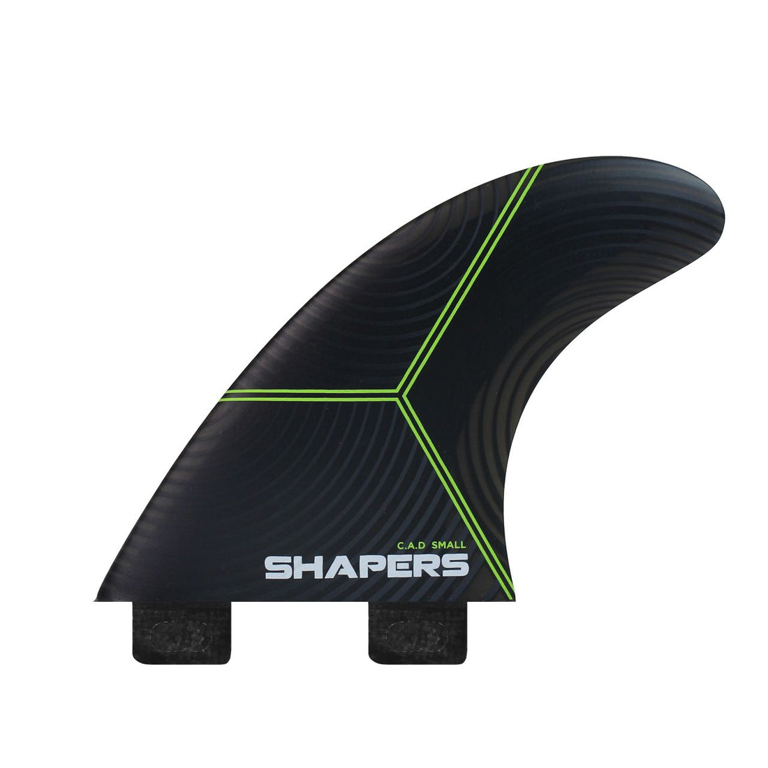 SHAPERS C.A.D SMALL 3-FIN DUAL TAB BASE