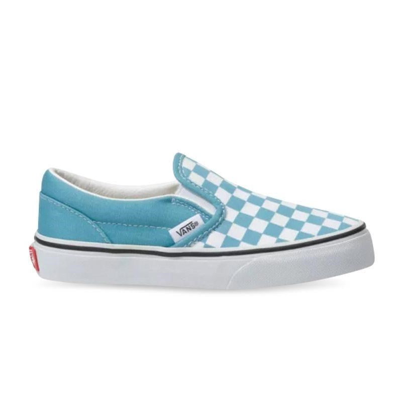 Checkered sale teal vans