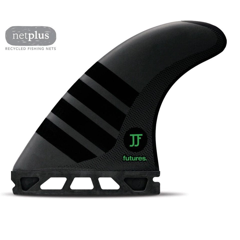 Futures JJF Alpha Series Medium thruster fin set for Single Tab Futures fin systems at Freeride Surf & Skate Auckland NZ
