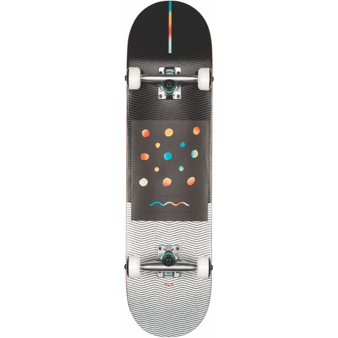 Globe G1 Nine Dot Four Complete Skateboard 8.0 available at Freeride Surf & Skate NZ.