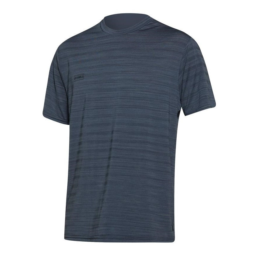 O'Neill 24/7 Tech Surf Tee in Graphite with UPF 50+ sun protection and stretch fabric, available at Freeride Surf & Skate NZ.