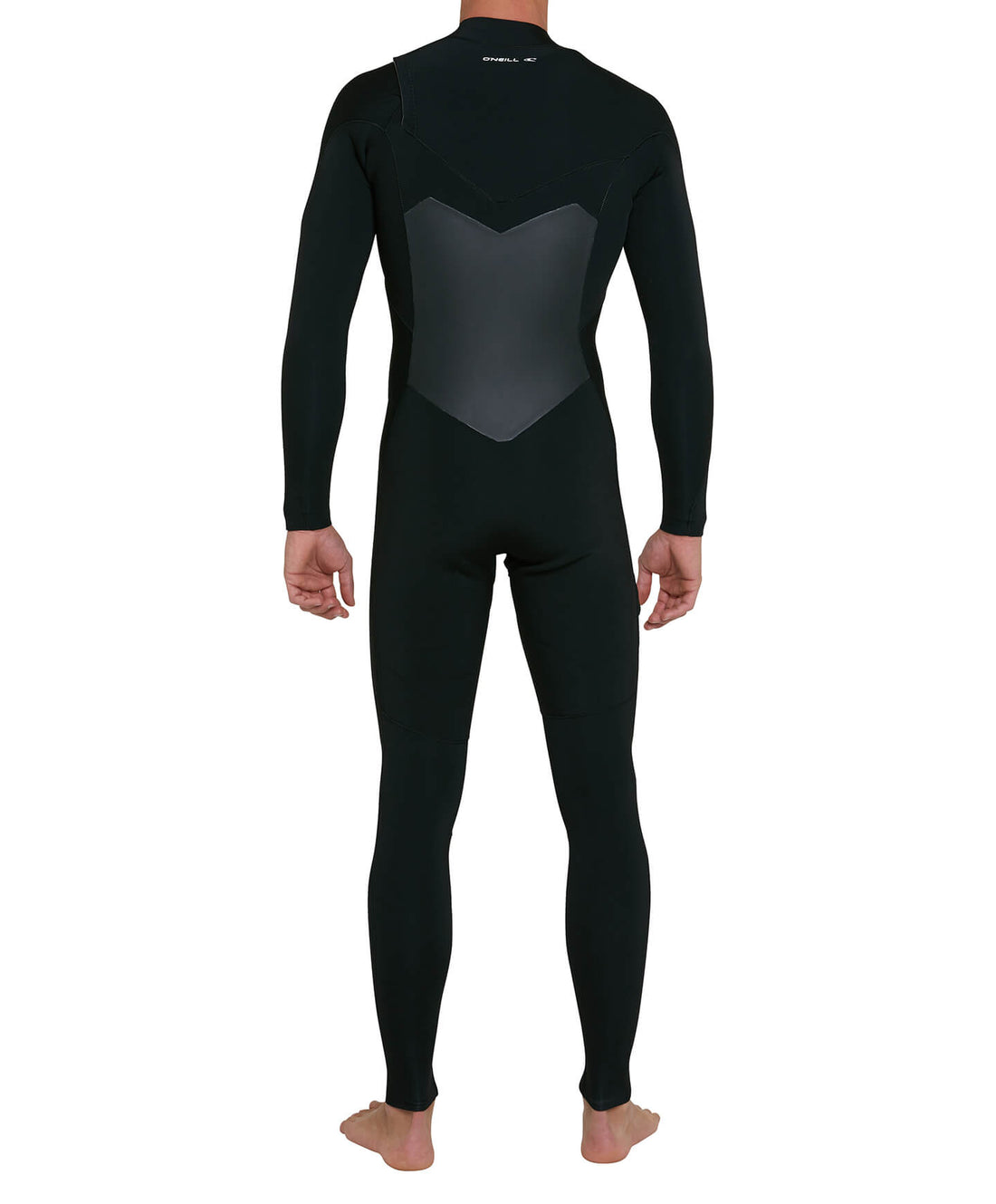 O’Neill Defender 3/2mm chest zip steamer wetsuit in Black — 100% stretch suit with PolarFlex Firewall lining, GBS seams and 50% taped seams, available at Freeride Surf & Skate NZ.