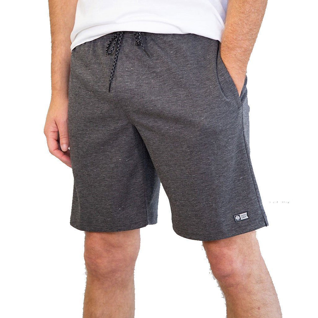 Salty Crew Resin men's shorts with lightweight knit construction, side-entry front pockets and a back patch pocket.