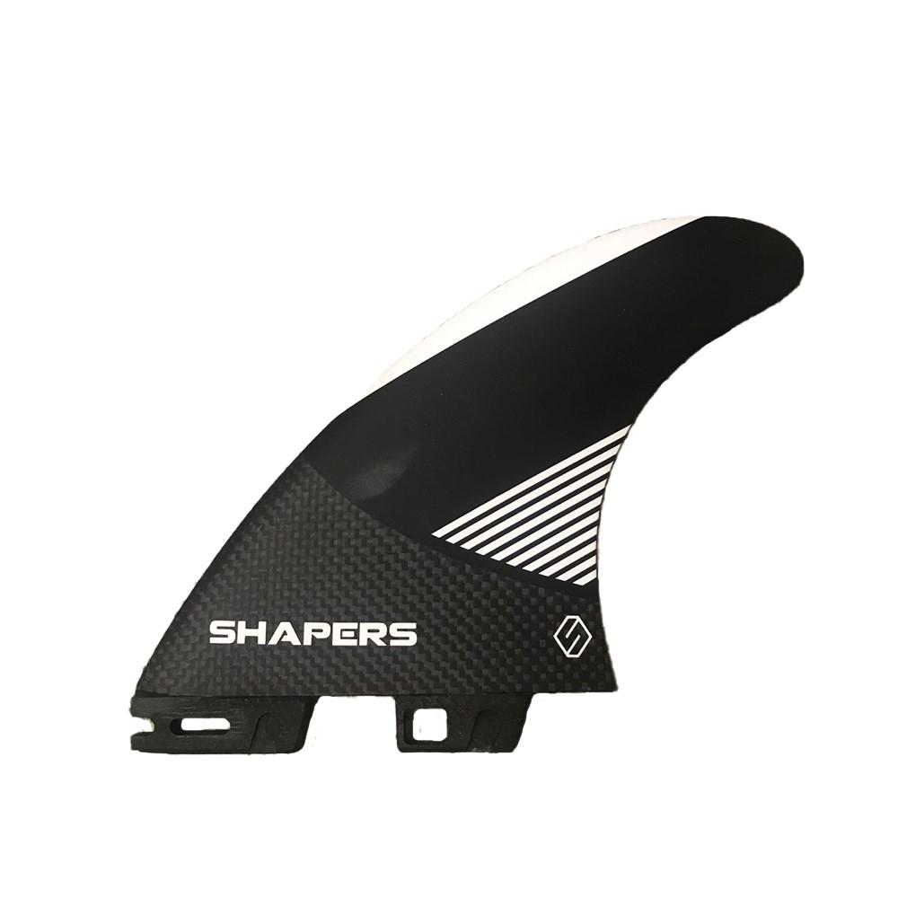 Shapers Banting Pro Carbon Hybrid Large thruster fin set for Shapers 2 fin systems at Freeride Surf & Skate Auckland NZ