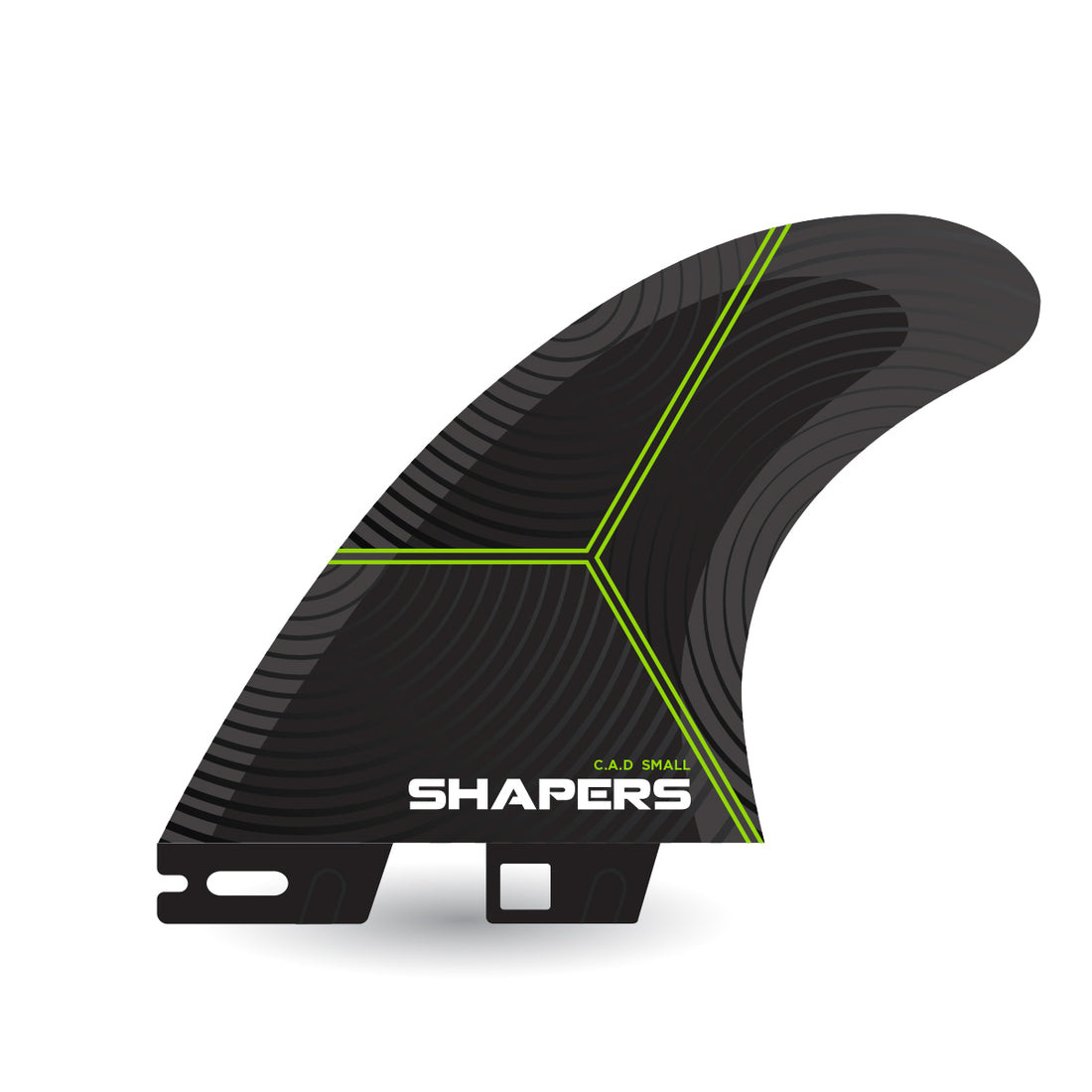 Shapers C.A.D Small thruster fin set for Shapers 2 fin systems at Freeride Surf & Skate Auckland NZ