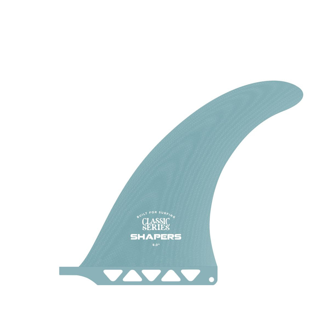 Shapers Classic Series 8" longboard fin seafoam surfboard fin for longboard fin box surf shop Auckland NZ