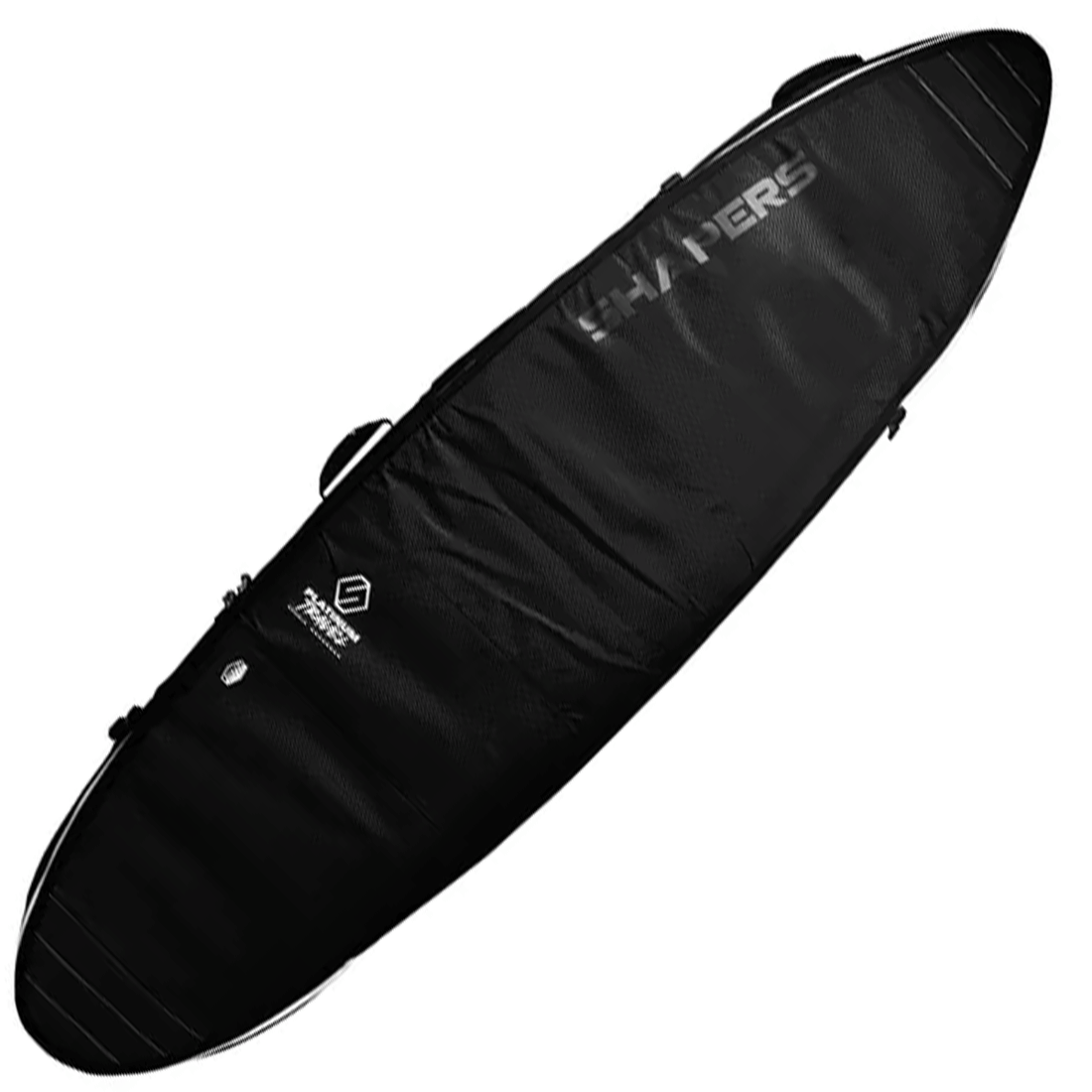 Shapers Platinum Triple Surfboard Travel Bag 7’0" — padded surf travel coffin for up to three boards with heat protection and reinforced rails, available at Freeride Surf & Skate NZ.