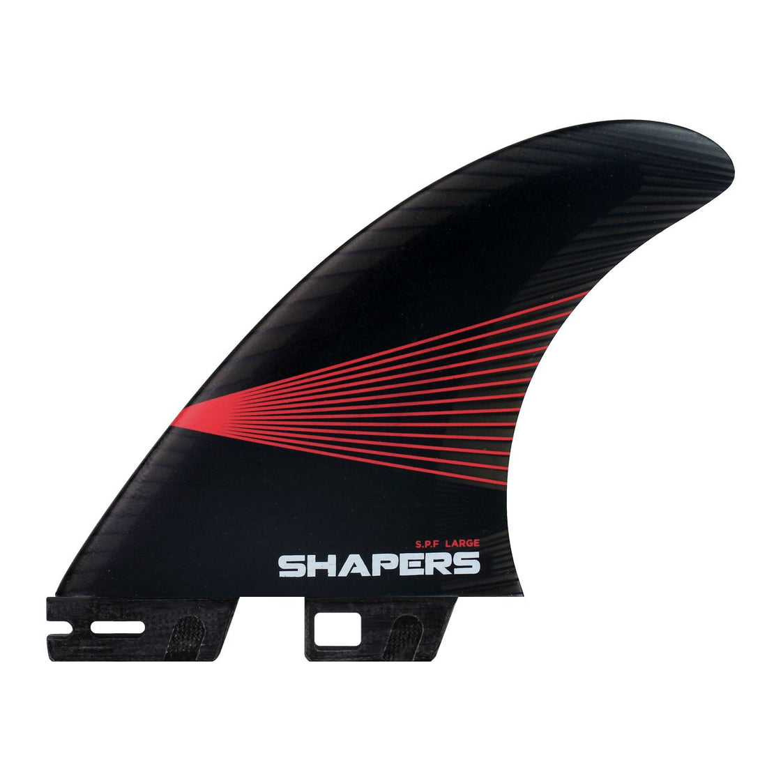 Shapers S.P.F Airlite Large thruster fin set with Shapers 2 Tab Base at Freeride Surf & Skate Auckland NZ