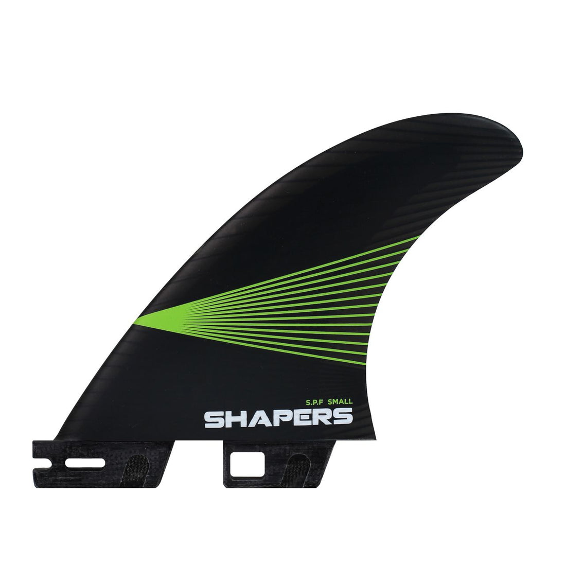 Shapers S.P.F Airlite Small thruster fin set with Shapers 2 Tab Base at Freeride Surf & Skate Auckland NZ