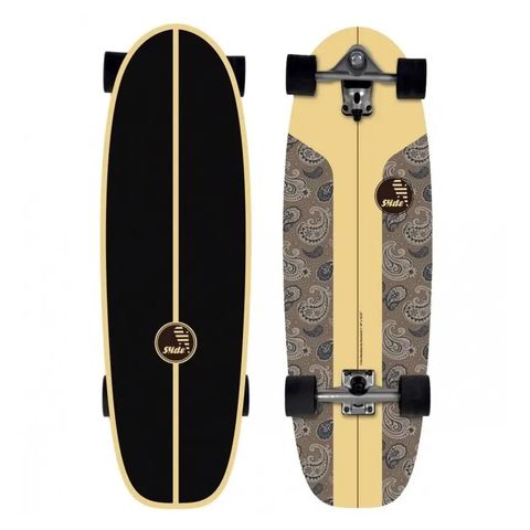 Slide Evo-lution 34-inch surf skate with wide wheelbase and 70mm wheels, available at Freeride Surf & Skate NZ.